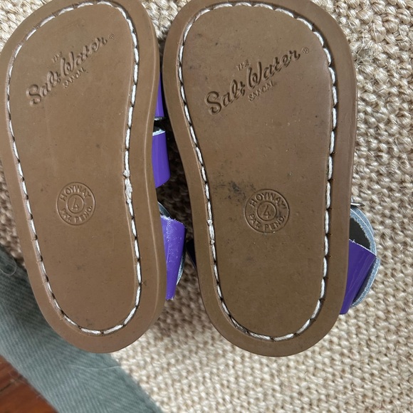 Purple Saltwater Sandals - Picture 4 of 4